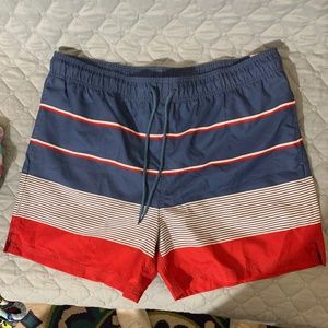 Men's Patriotic Swim Trunks